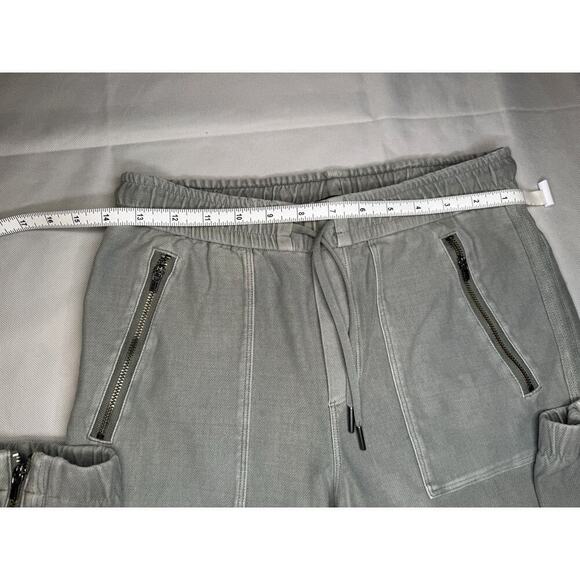 2/$35 ATHLETA Farallon Joggers 2 Pant Sage Green Casual Activewear Ankle Zip - Picture 3 of 7